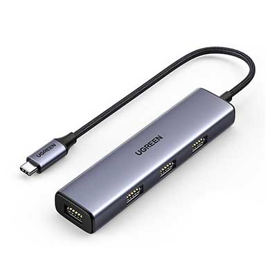 هاب USB-C یوگرین 4 پورت مدل 20841
