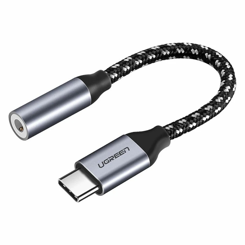 تبدیل usb-c به 3.5 میلی متری یوگرین مدل 30632