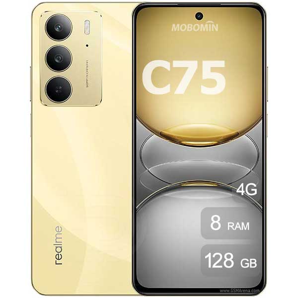 Realme C75 ۱۲۸GB RAM۸
