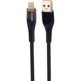 کابل شارژ USB به لایتنینگ مدل LX-20 طول 1.2 متر