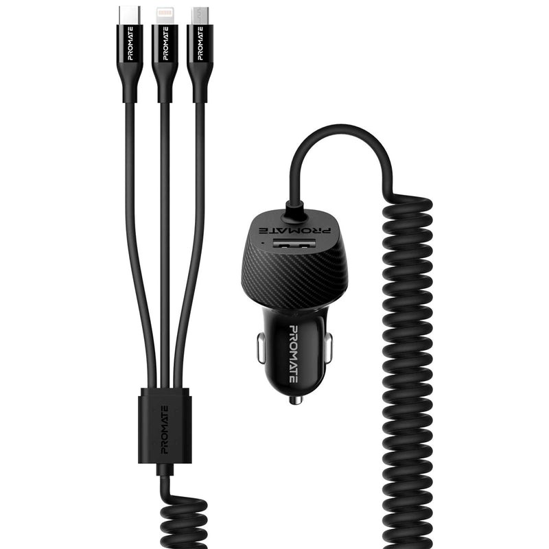 شارژر فندکی پرومیت مدل lightning